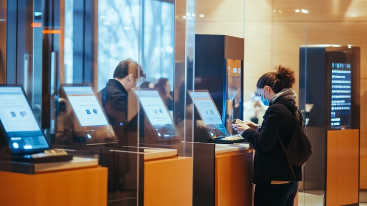 Free Modern Banking Experience Image - Banking, Technology, Woman ...