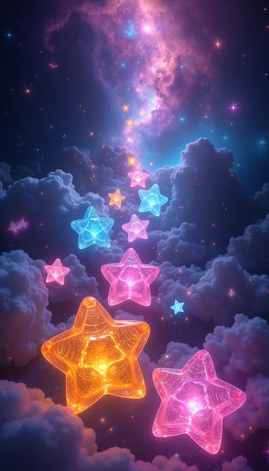Free Cosmic Star Candies Image - Stars, Cosmic, Crystalline | Download ...