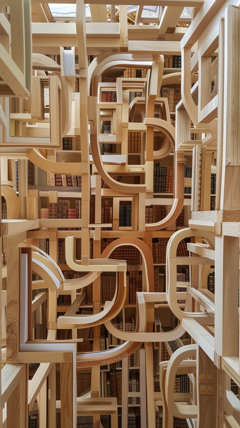 Free Intricate Wooden Labyrinth Image - Wooden, Labyrinth, Structure ...