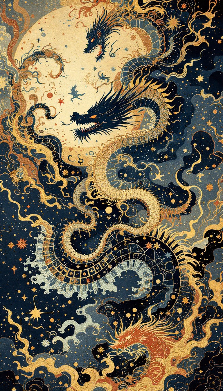 Free Mystical Dragon Storm Image - Dragon, Mythical, Traditional ...