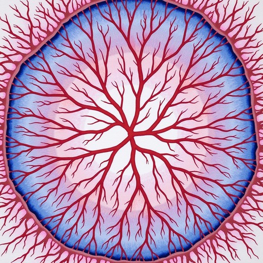 Free Microscopic Blood Rivers Image - Vascular, Watercolor, Microscopic ...