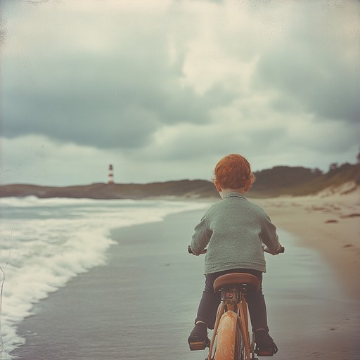 Free Beachside Bicycle Ride Image - Beach, Bicycle, Child | Download at ...