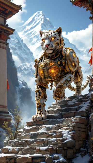 Free Mechanical Mountain Guardian Image - Steampunk, Mechanical ...