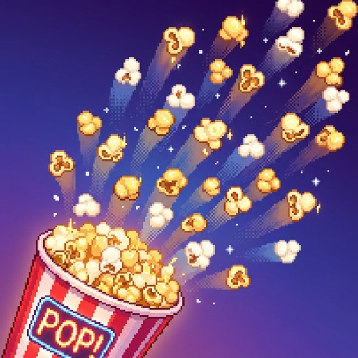 Free Popcorn Panic Pixels Image - Pixelart, Popcorn, Surprise ...