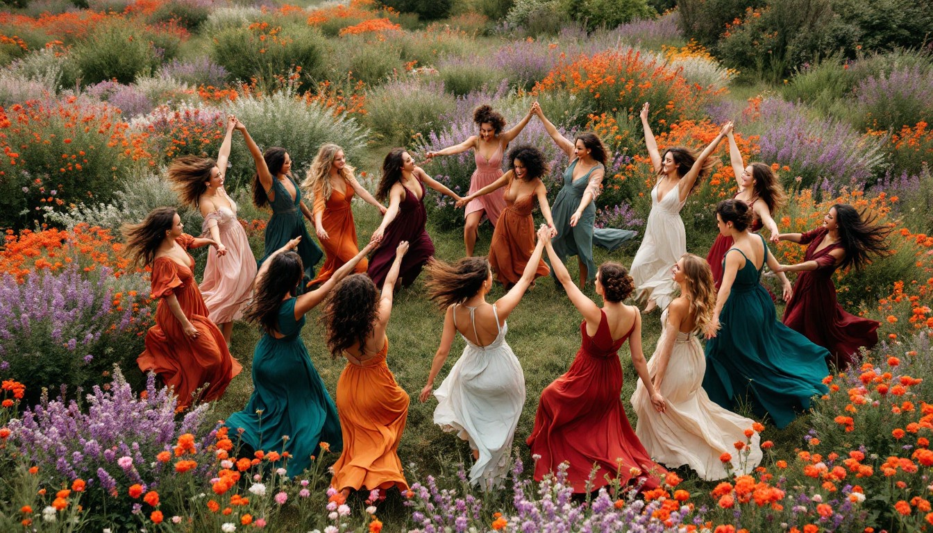 Free Women Dancing Together Image - Women, Dancing, Diversity ...