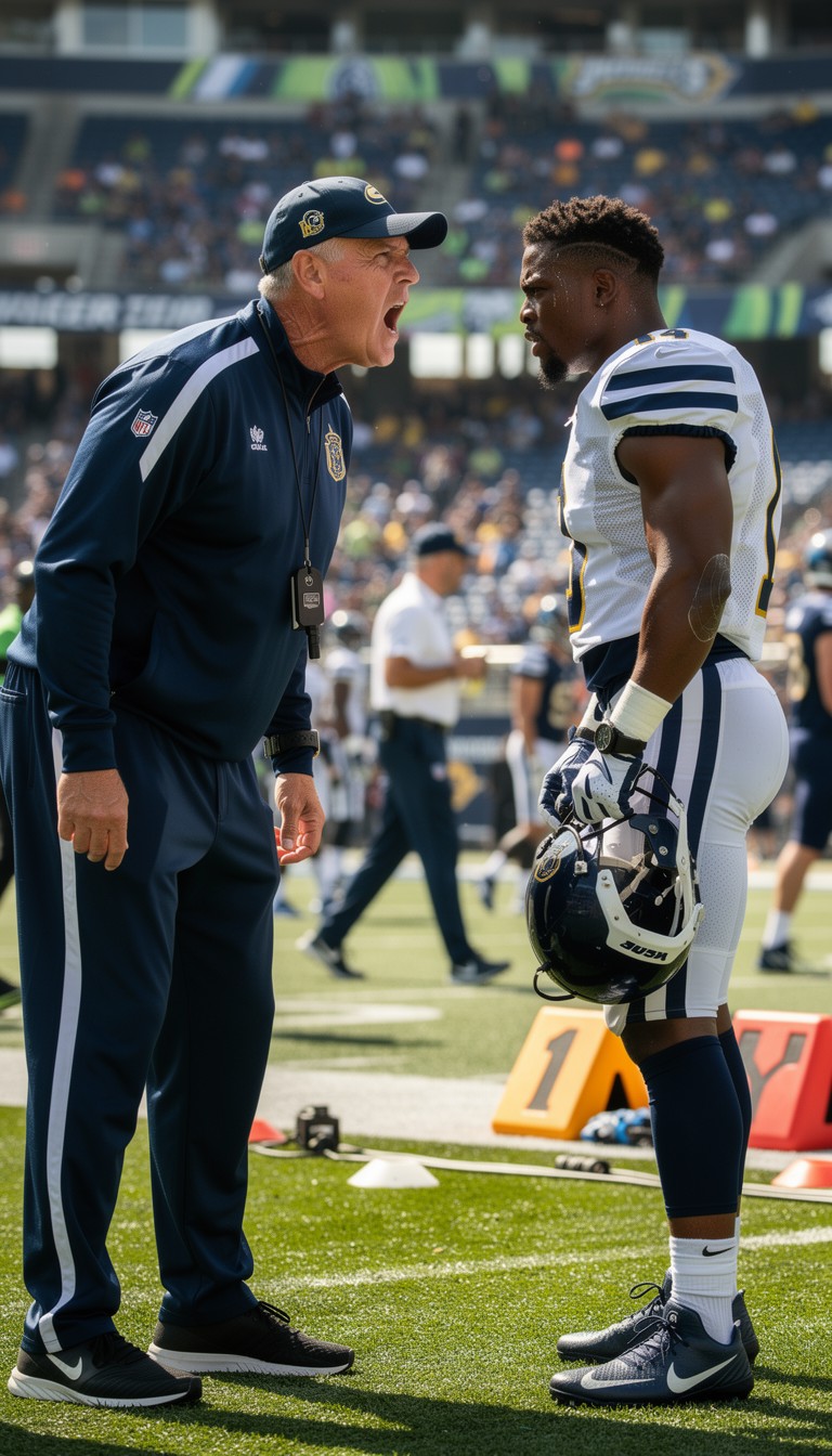 Free Coach Player Confrontation Image - Coach, Player, Football ...
