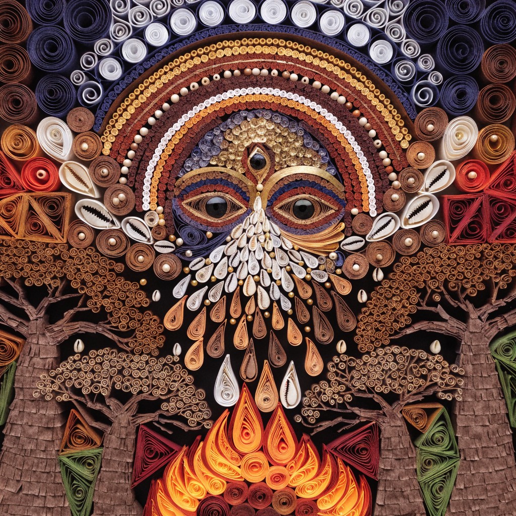 Sacrd Paper Free Sacred Paper Artistry Image - Quilling, African, Spiritual ...