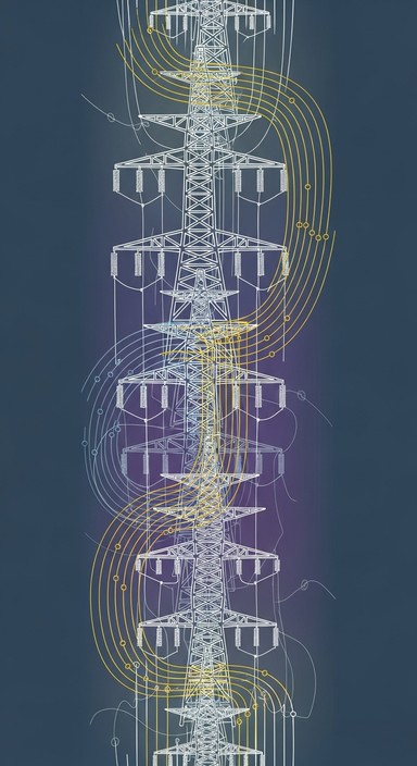 Free Electric Tower Abstract Image - Geometric, Infrastructure ...