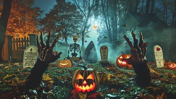 Spooky Send Off Free Spooky Halloween Scene Image - Halloween, Spooky, Eerie | Download ...