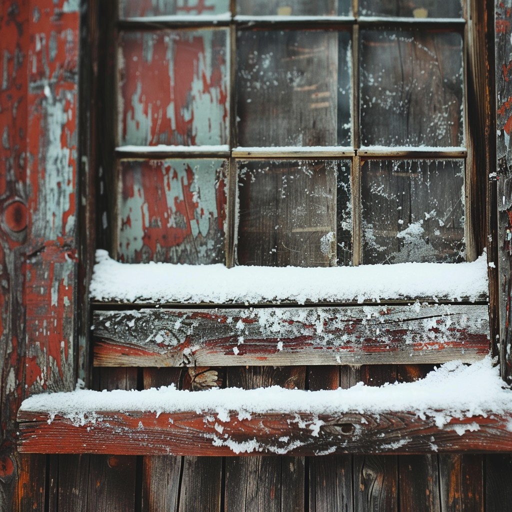 Free Snowy Window Scene Image - Snow, Winter, Window | Download at ...