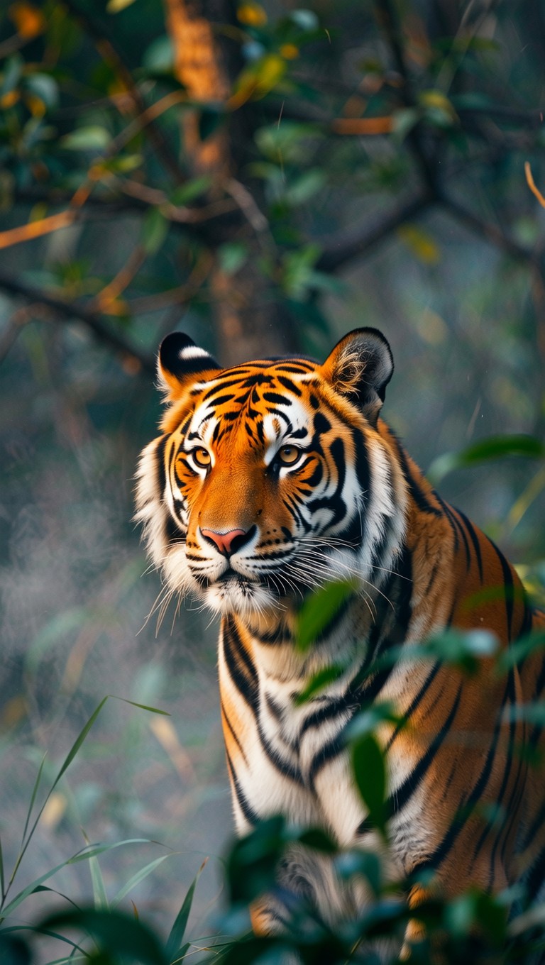 Free Majestic Tiger Emerges Image - Tiger, Jungle, Mist | Download at ...