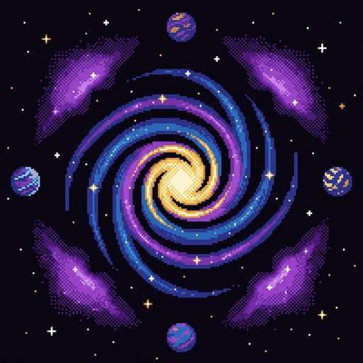 Free Cosmic Tear Portal Image - Pixel, Retro, Space | Download at StockCake