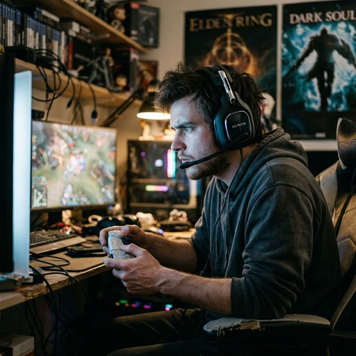 Free Intense Gaming Focus Image - Gamer, Gaming, Concentration ...