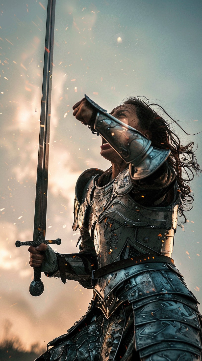 Free Warrior Awaits Battle Image - Warrior, Armor, Sword | Download at ...