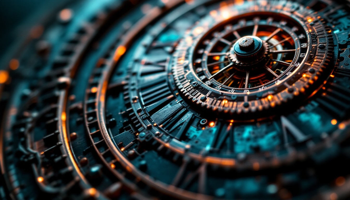 Timepiecc Download Time's Copper Heart Image - Clock, Timepiece, Clockwork ...