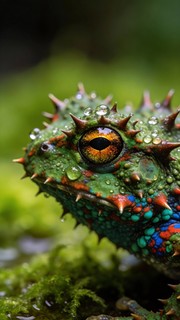 Toadish Free Jeweled Toad Closeup Image - Amphibian, Macro, Wildlife | Download ...