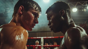 Free Intense Boxing Faceoff Image - Boxing, Intense, Fighters ...