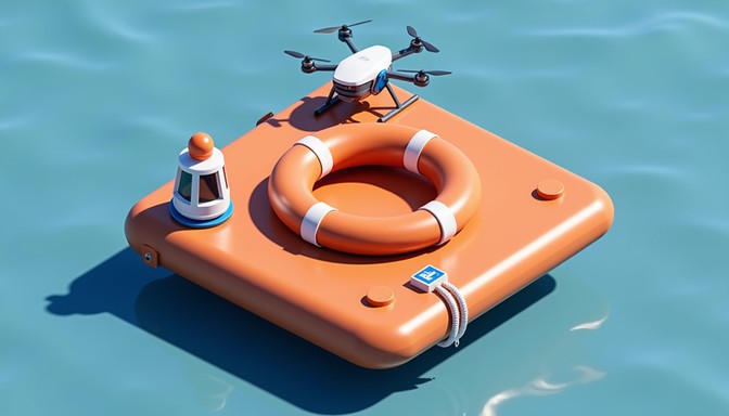 Free Floating Rescue Station Image | Download at StockCake
