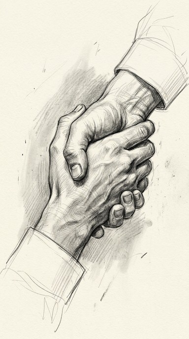 Download Handshake Sketch Stock Images for Free | StockCake