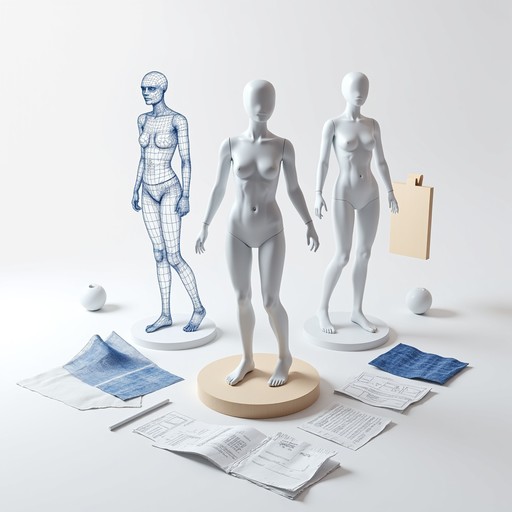 Free Figure Design Evolution Image - Mannequin, Design, Wireframe ...