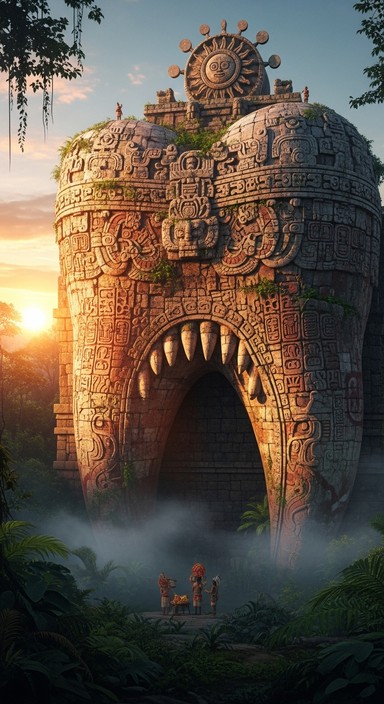 Free Mystical Temple Rising Photo - Temple, Monument, Ancient ...