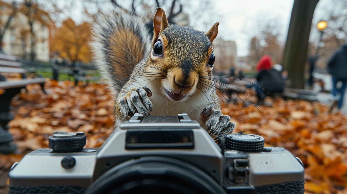 Camera Squirrel Free Squirrel Photography Adventure Image - Squirrel, Camera, Autumn ...