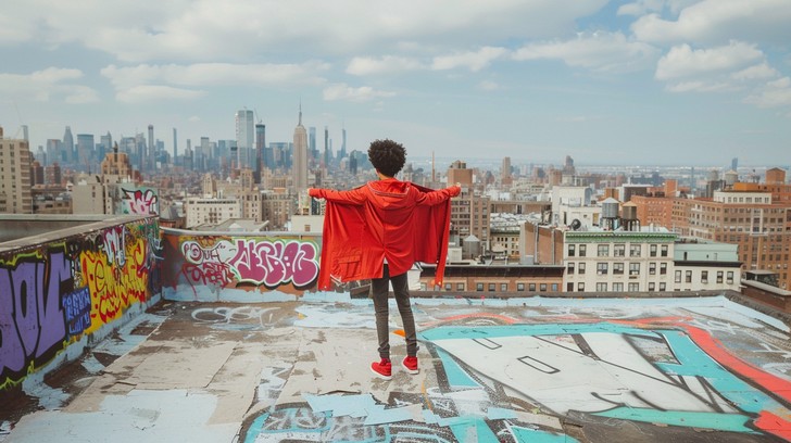Free Urban Skyline View Image - Urban, Skyline, Graffiti | Download at ...