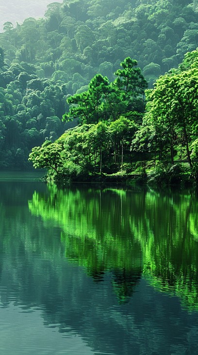 Free Tranquil lake view Image - Tranquil, Lake, Leaves | Download at ...