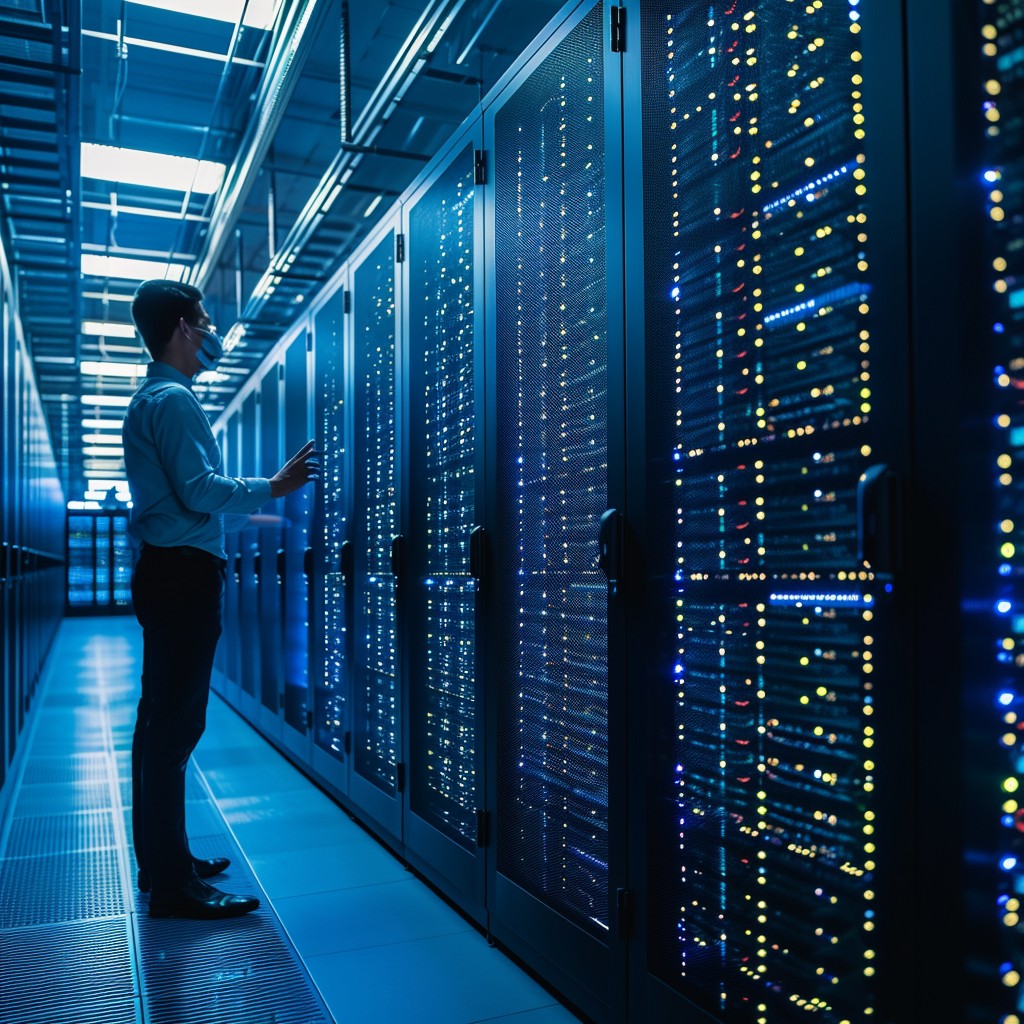Free Data Center Technician Image - Technology, Server, Data | Download ...