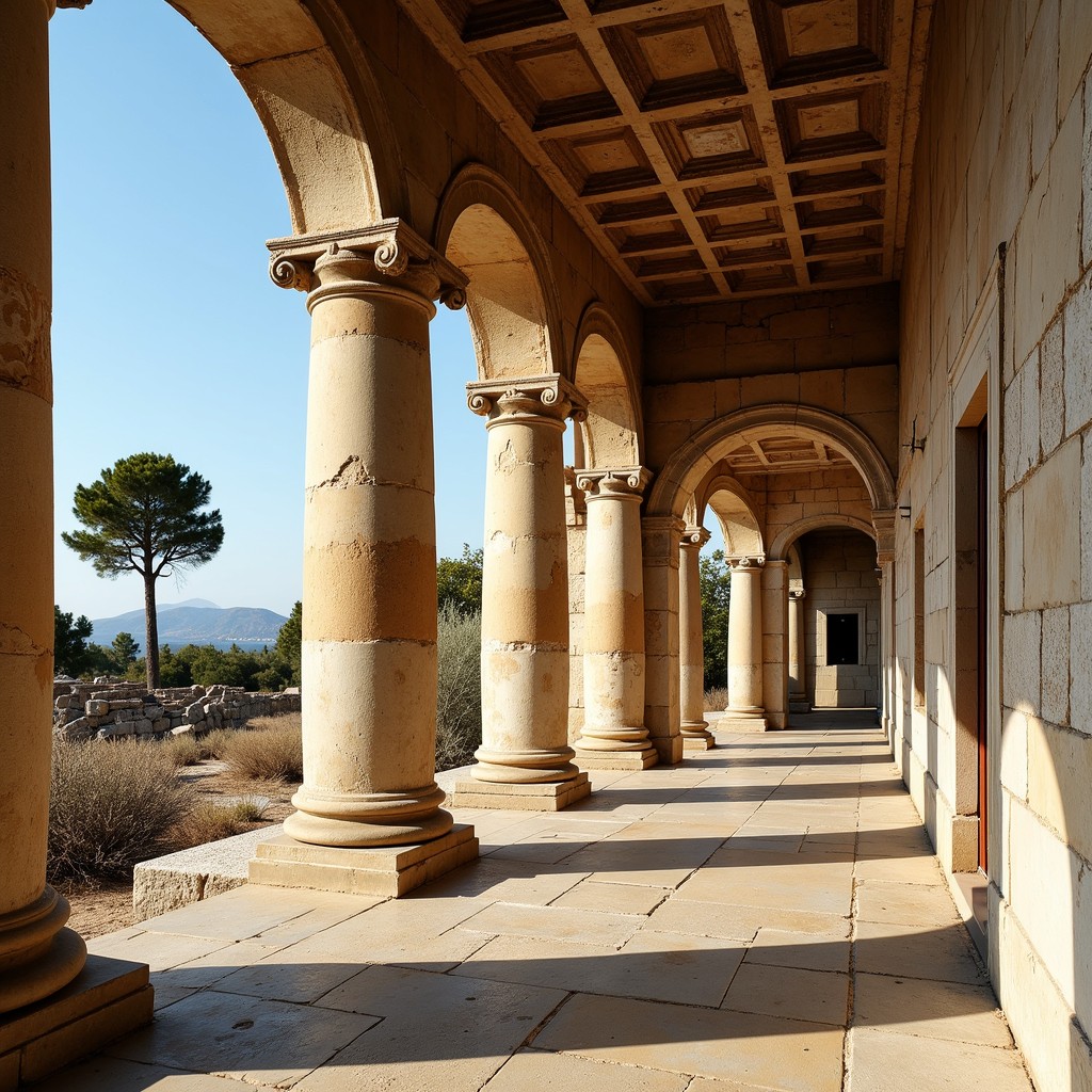 Free Sun-drenched Classical Colonnade Image - Columns, Architecture ...