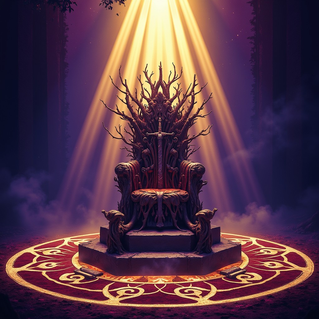 Power Throne Free Mystical Power Throne Image - Throne, Magical, Branches | Download ...