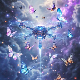 Free Mechanical Butterfly Dream Image - Drone, Butterflies ...