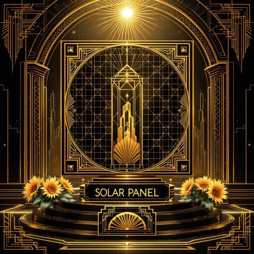 Free Golden Solar Elegance Image - Illustration, Vintage, Solar ...