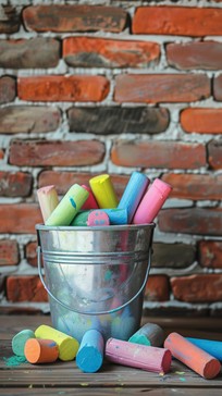 Free Colorful Chalk Art Image - Chalk, Colors, Art | Download at StockCake