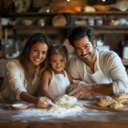 Free Family Baking Together Image - Family, Baking, Kitchen | Download ...