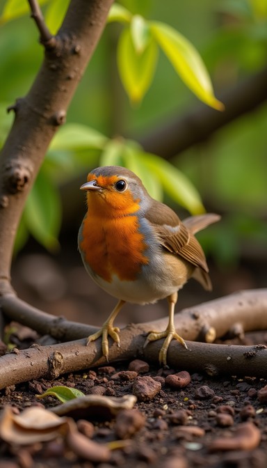 Free Robin Among Branches Image | Download at StockCake