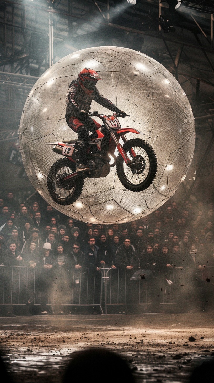 Free Stunt Rider Soars Image - Motorcycle, Stunt, Sphere | Download at ...