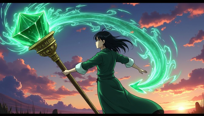 Free Emerald Magic Unleashed Image - Magical, Emerald, Anime | Download ...