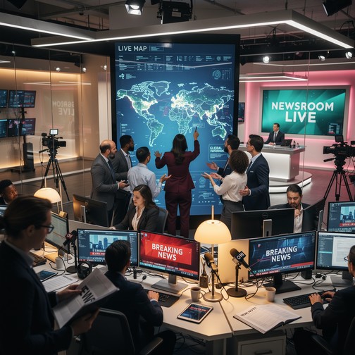 Free Breaking News Watch Image - Newsroom, Broadcasting, Journalism ...