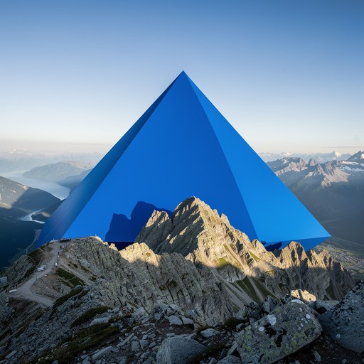 Free Blue Pyramid Summit Image - Pyramid, Blue, Mountain | Download at ...