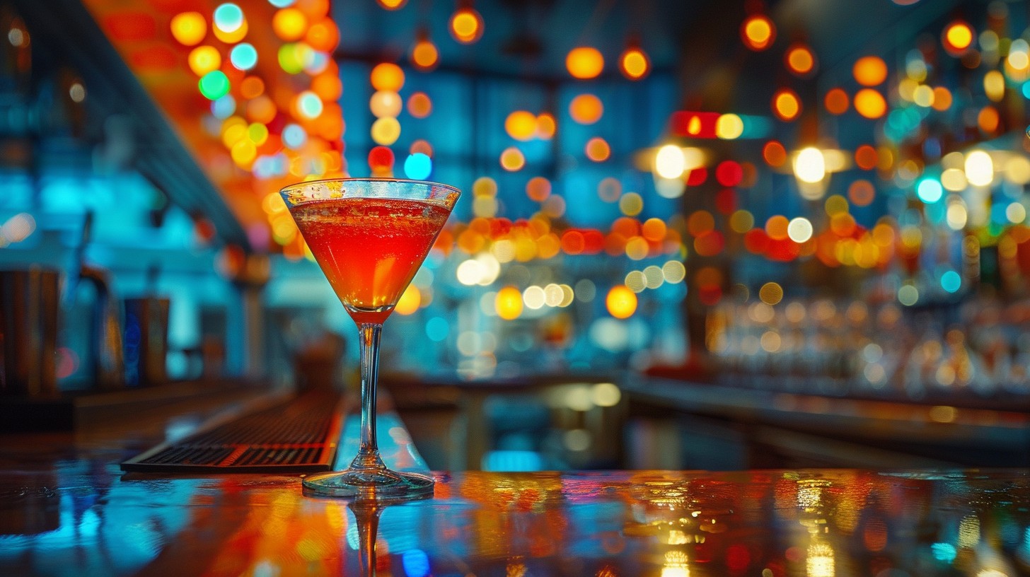 Track Bar Scene Free Colorful Bar Scene Image - Bar, Nightlife, Bokeh | Download at ...
