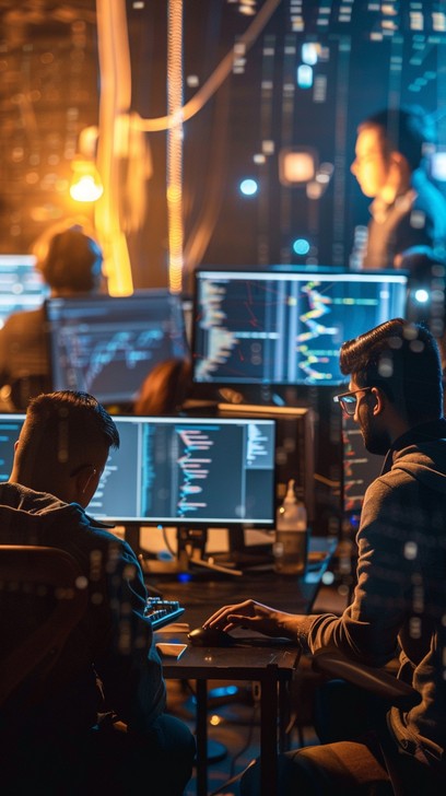 Free Tech Team Working Image - Technology, Teamwork, Computers ...