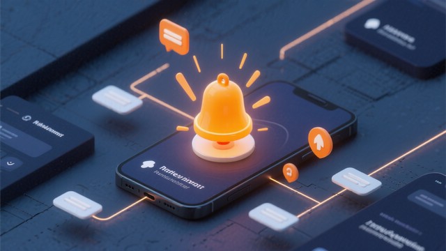 Free Glowing Notification Bell Image - Notification, Amber, Bell ...