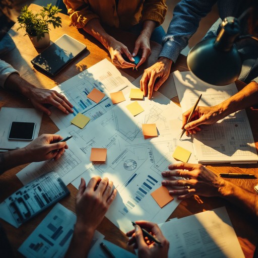 Free Collaborative Strategy Session Image - Teamwork, Collaboration ...