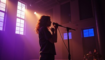 Singer Performance Stage Free Passionate stage performance Image - Performance, Stage, Concert ...