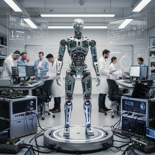 Free Advanced AI Development Image - Robot, Laboratory, Scientists ...