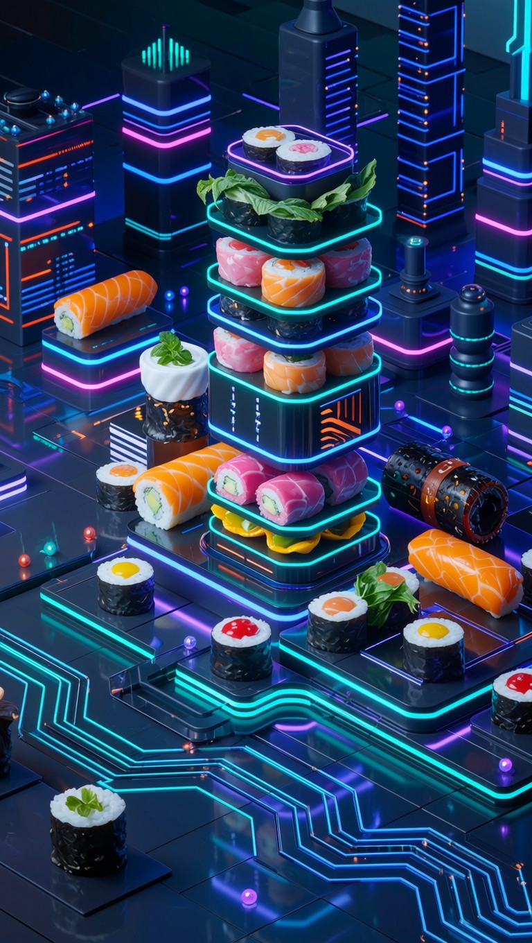 Free Cyberpunk Food City Image - Cyberpunk, Food, Neon | Download at ...