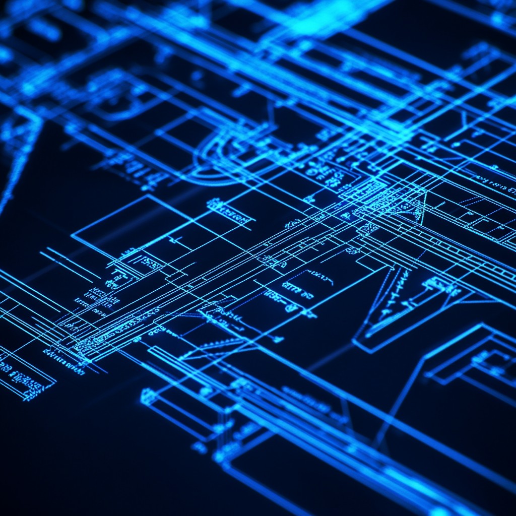 Free Blueprint glowing design Image - Blueprint, Design, Glowing ...