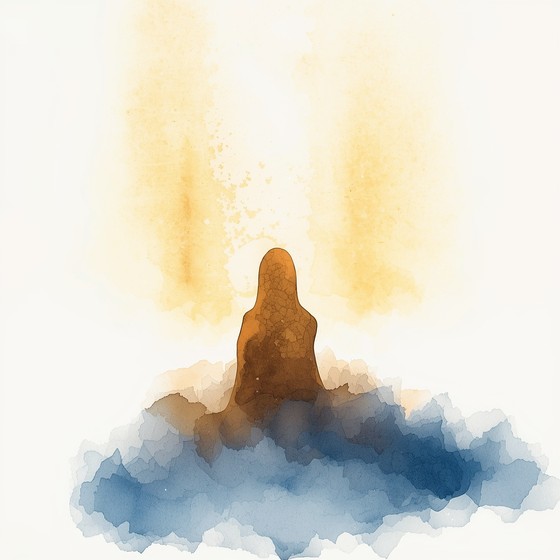 Free Divine Golden Light Image - Watercolor, Minimalist, Spiritual ...