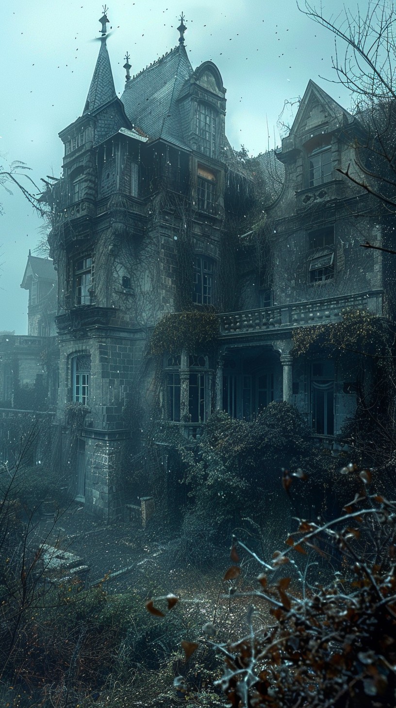 Free Gothic mansion dusk Image - Mansion, Gothic, Fog | Download at ...